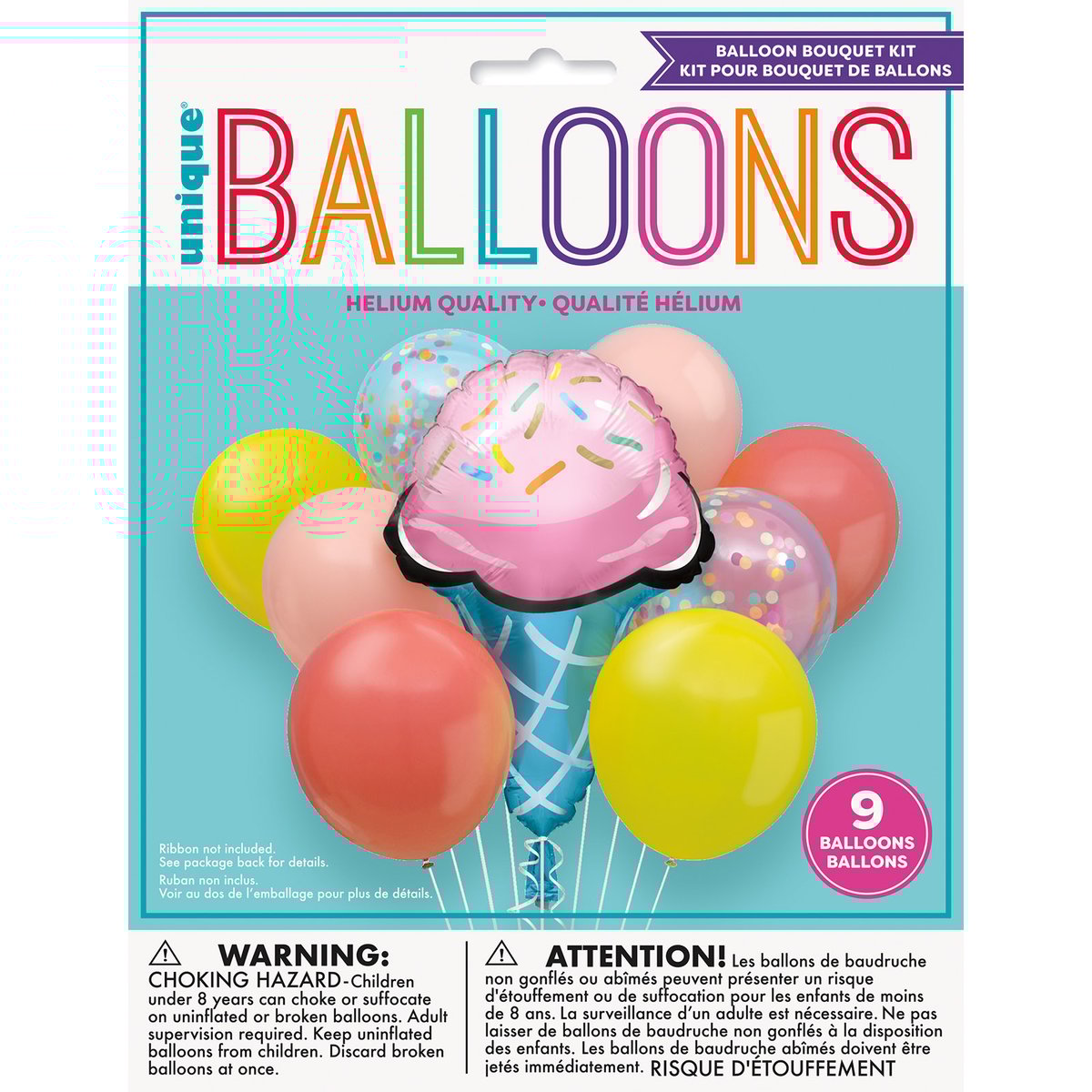 Rainbow Birthday Sweets Helium Balloon Bouquet Candy Shoppe Themed