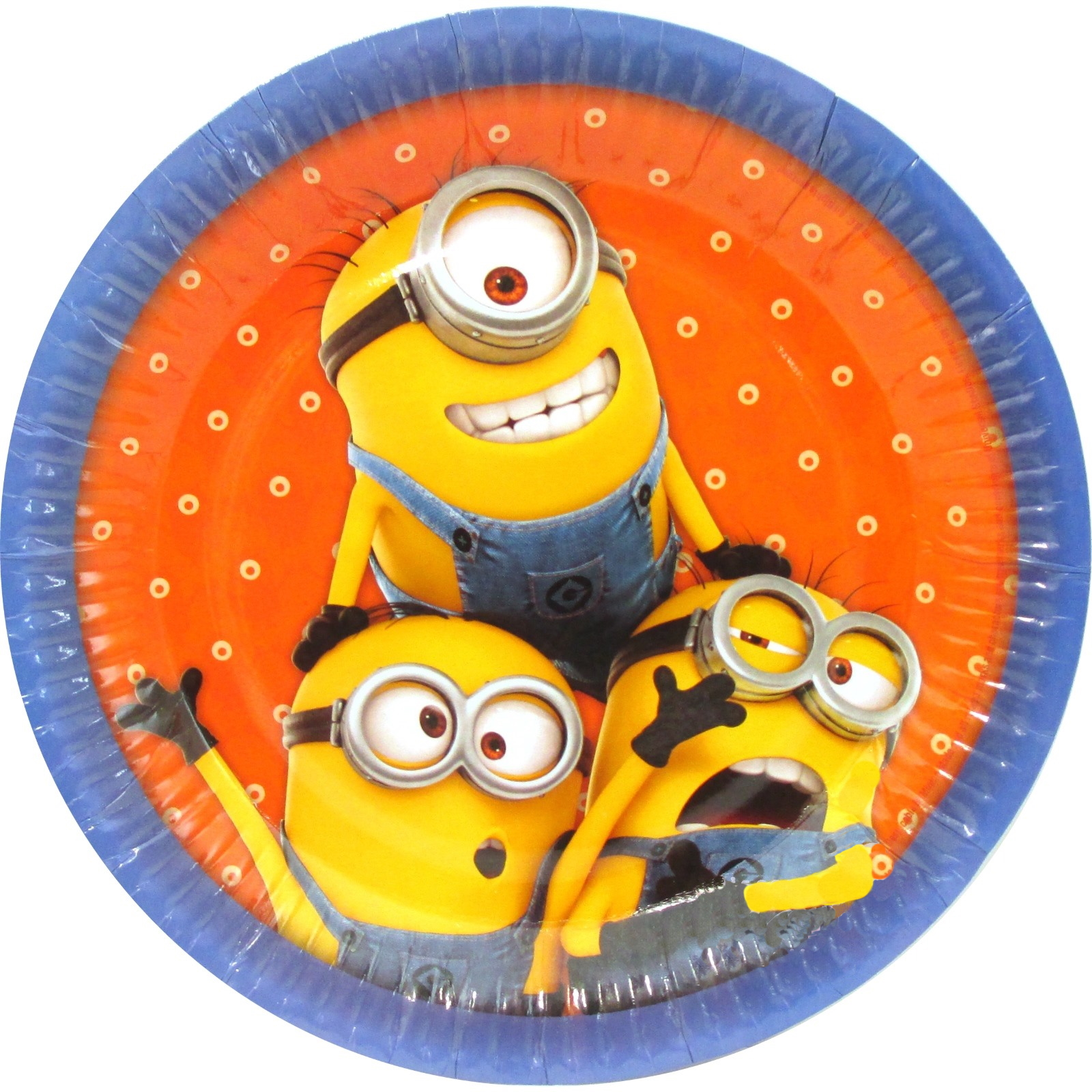 Minions Large Paper Plates (Pack of 8)