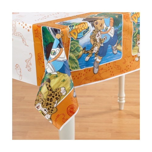 Go Diego Go Plastic Tablecloth