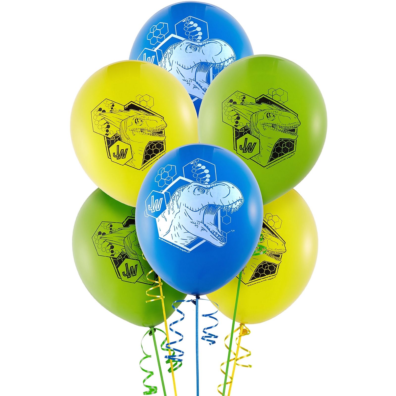Jurassic World Latex Balloons (Pack of 6)