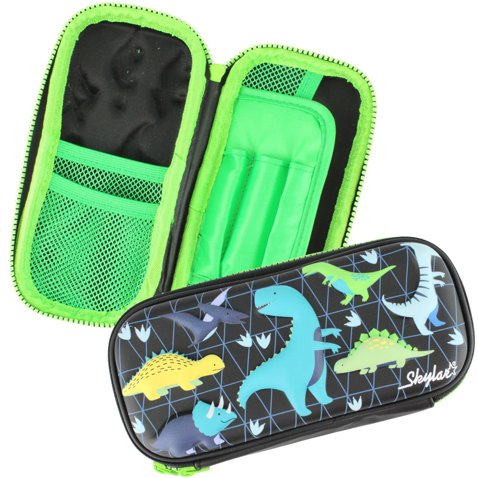 Dinosaur Kids Puffy Pencil Case