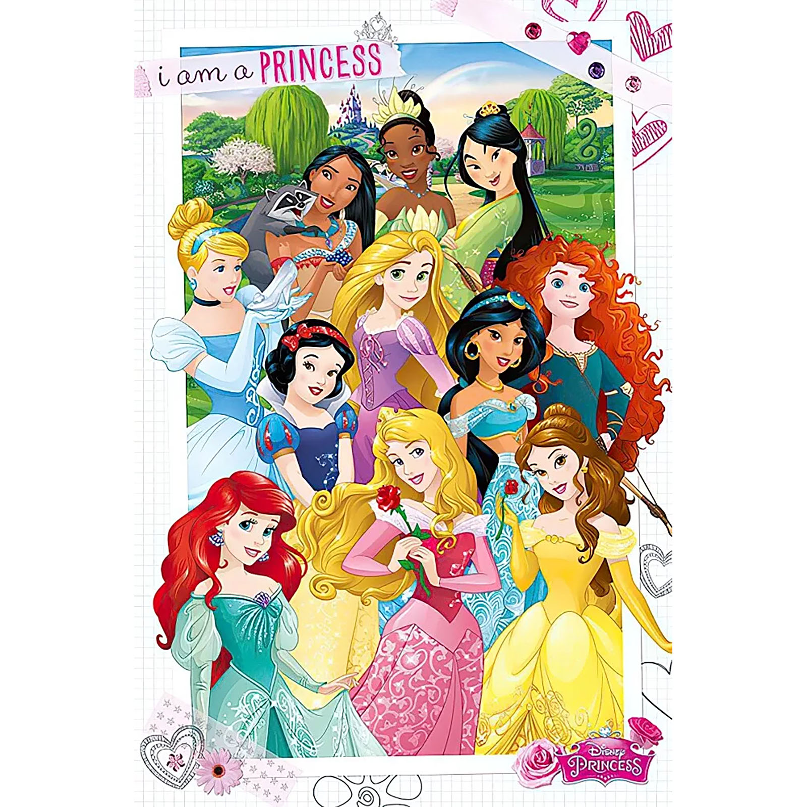 Disney Princess I Am A Princess Poster 