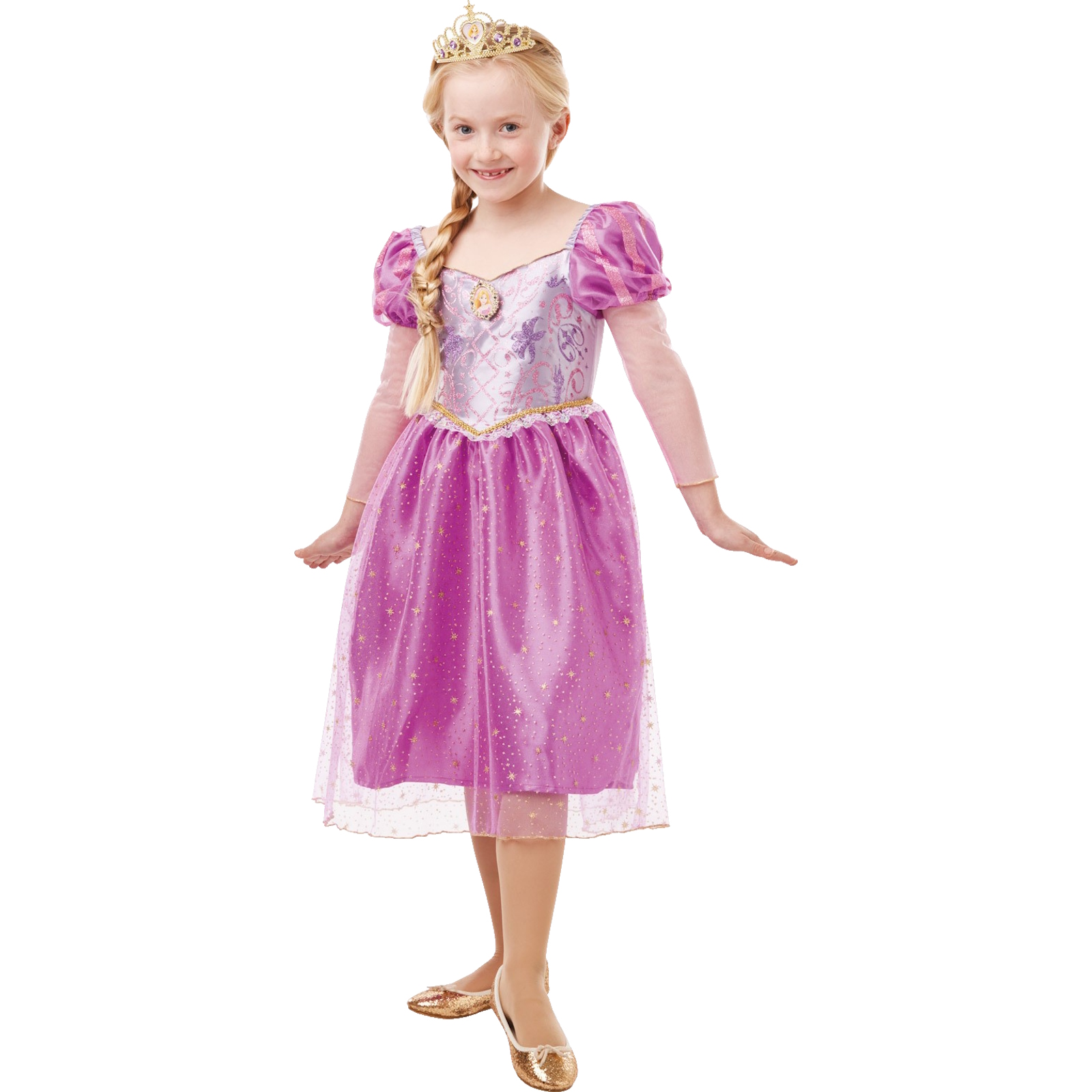 Rapunzel Dress Girls Costume