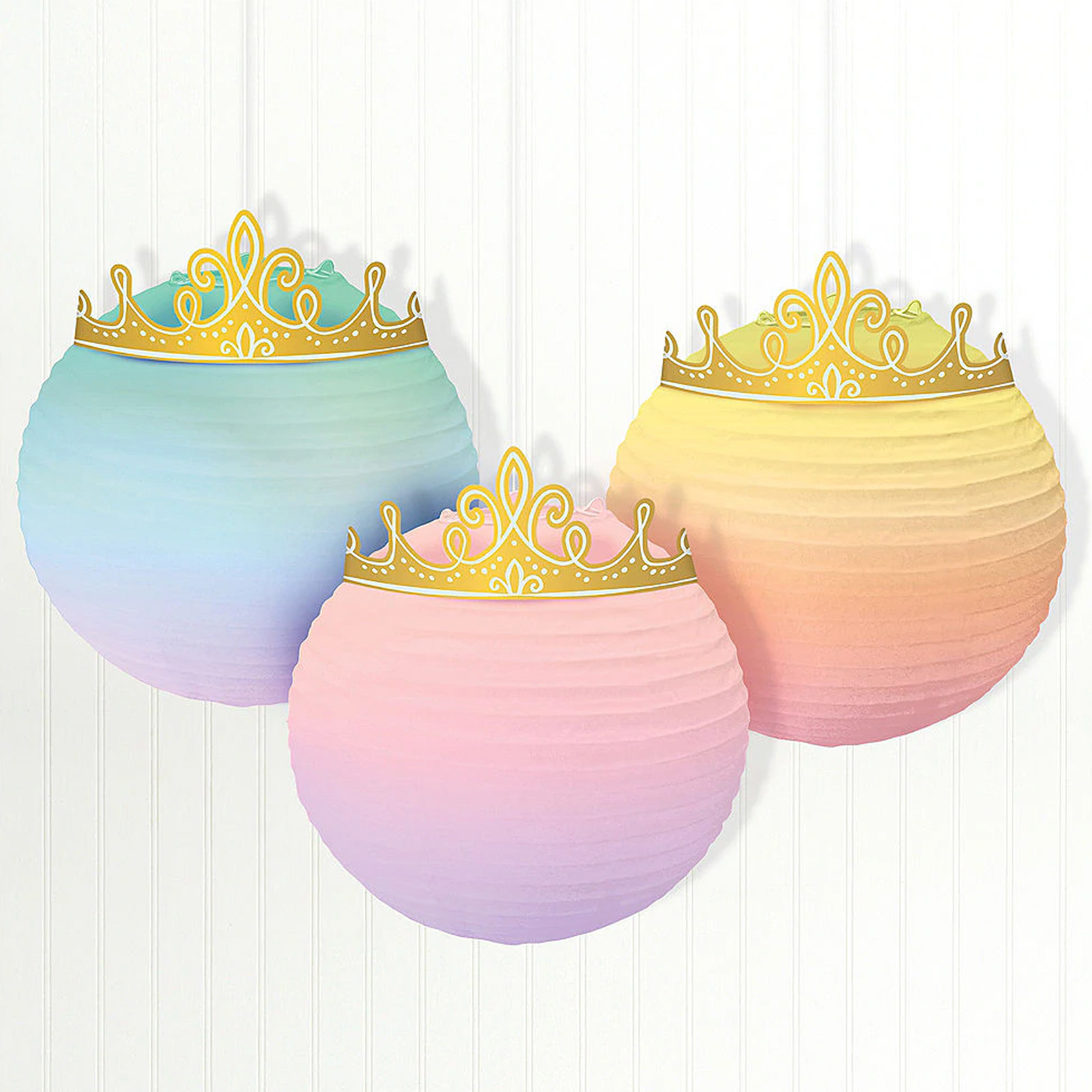 Disney Princess Once Upon A Time Paper Lanterns (Pack of 3)