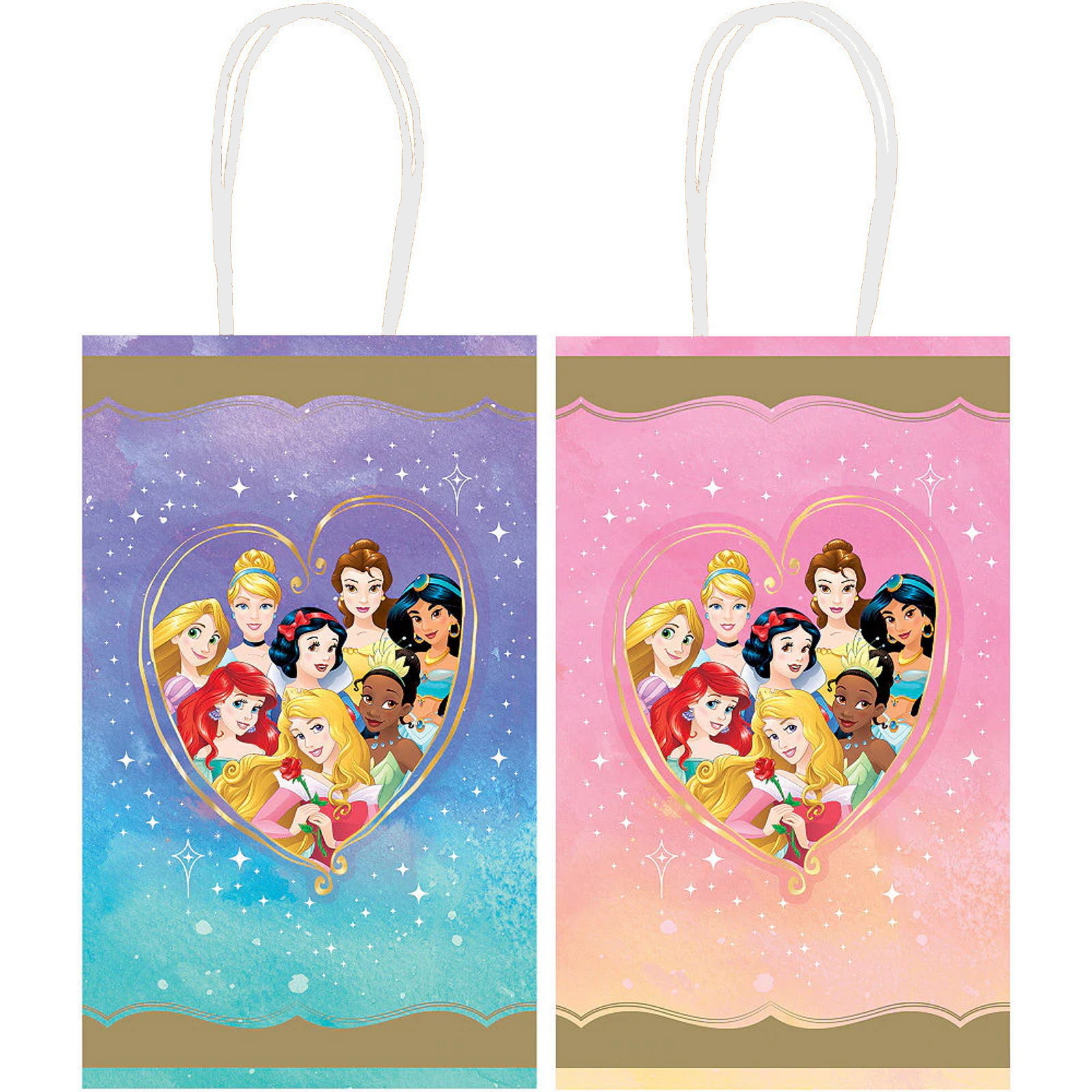 Disney Princess Once Upon A Time Paper Gift Bags (Pack of 8)