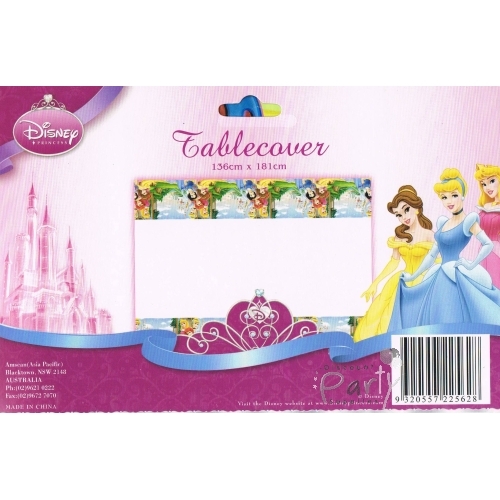 Disney Princess Plastic Tablecloth