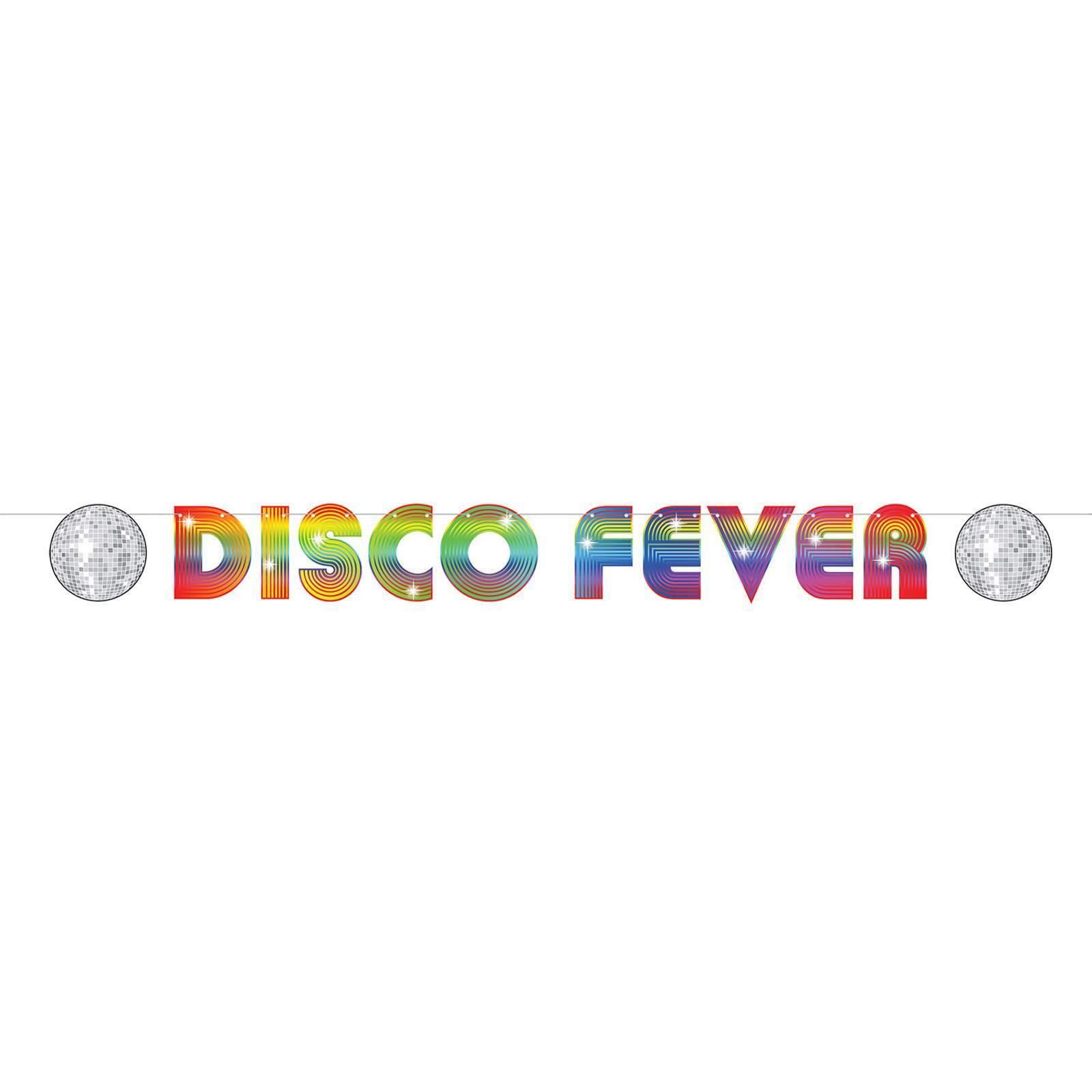 70's Disco Fever Streamer Banner