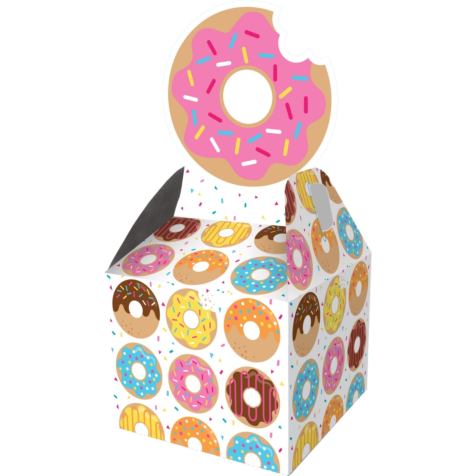 Donut Time Lolly/Treat Boxes (Pack of 8)