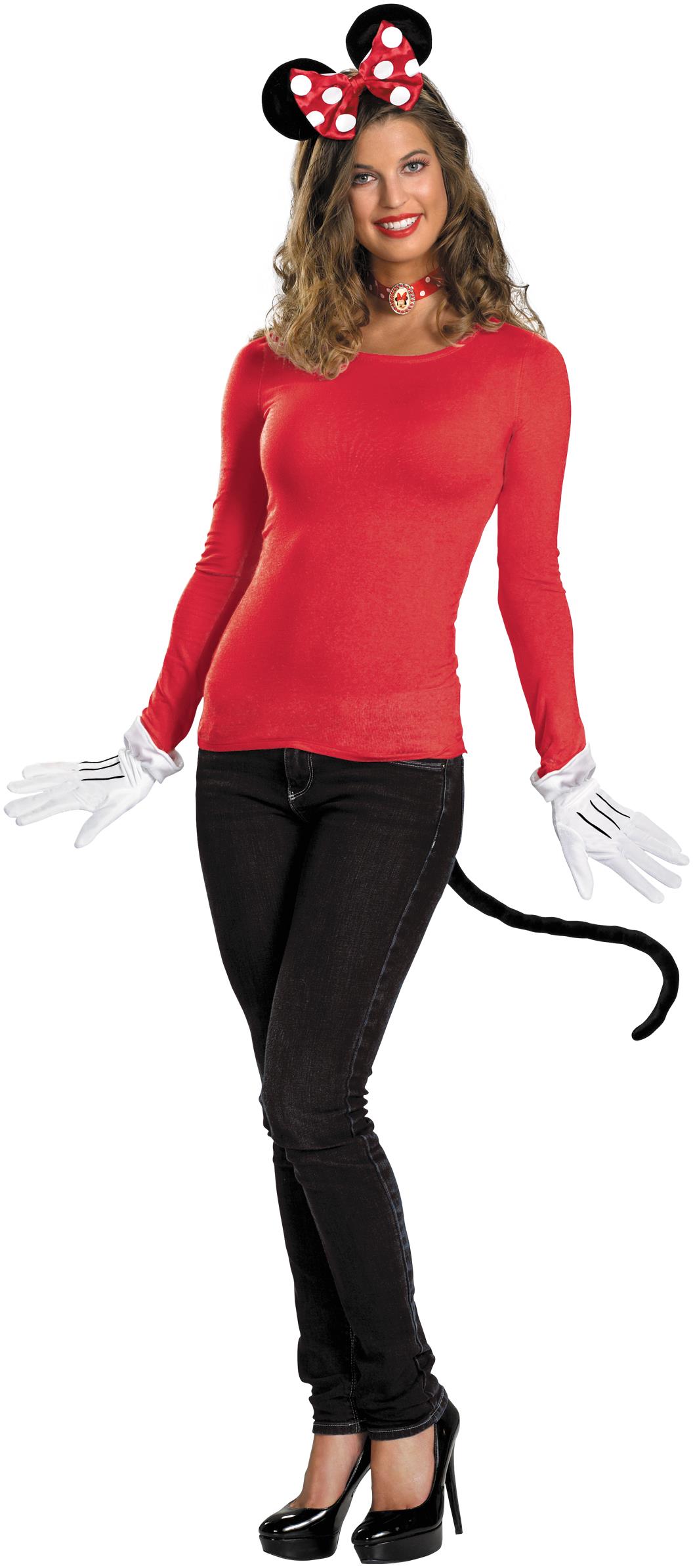 Disney Minnie Mouse Red Adult Costume Kit