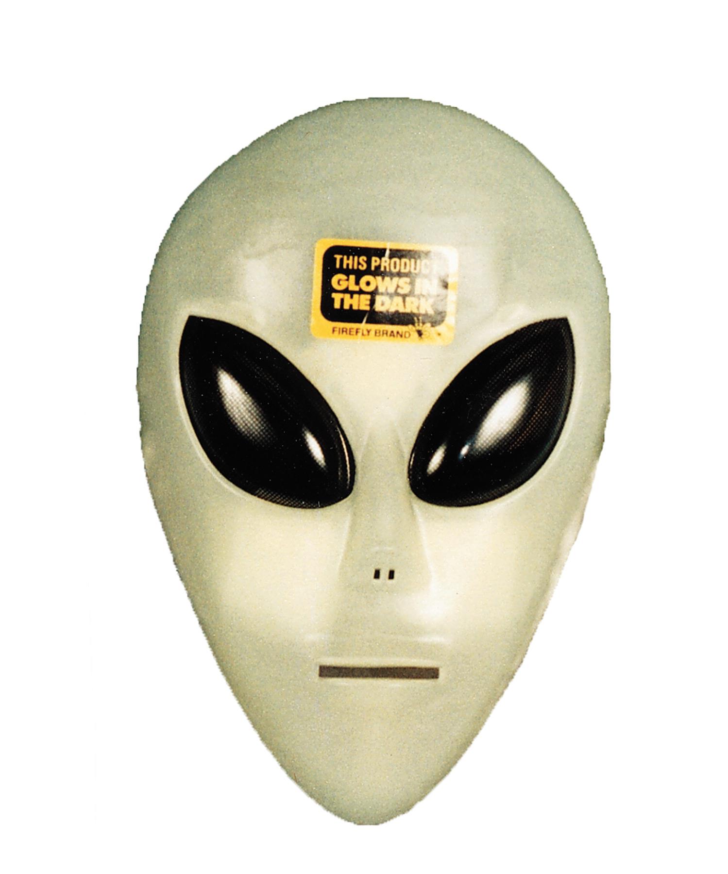 Glow Alien Adult Mask