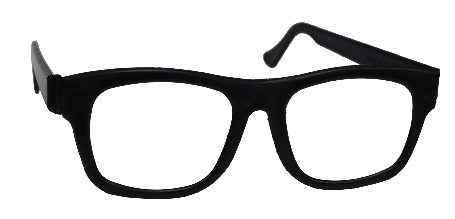 Nerd Black Frames Adult Glasses