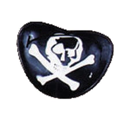See Through Plastic Eyepatch Adult Costume Accessory
