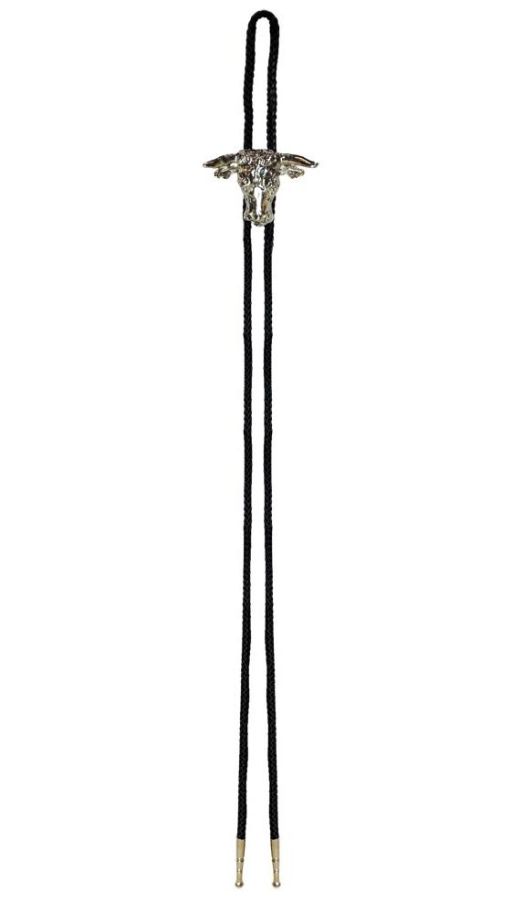 Bolo String Black Tie Adult Costume Accessory
