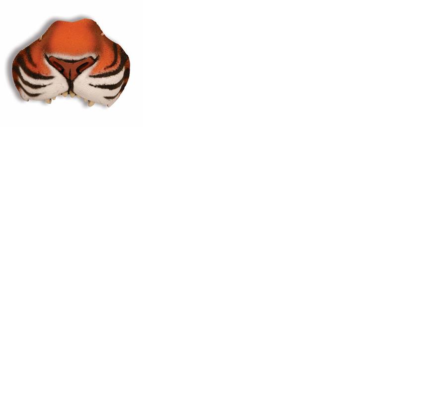Tiger Nose Elastic Costume Accessory