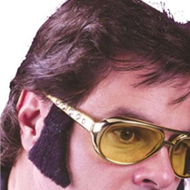 1950's Rocker Sideburns Adult Glasses Discount Party Supplies
