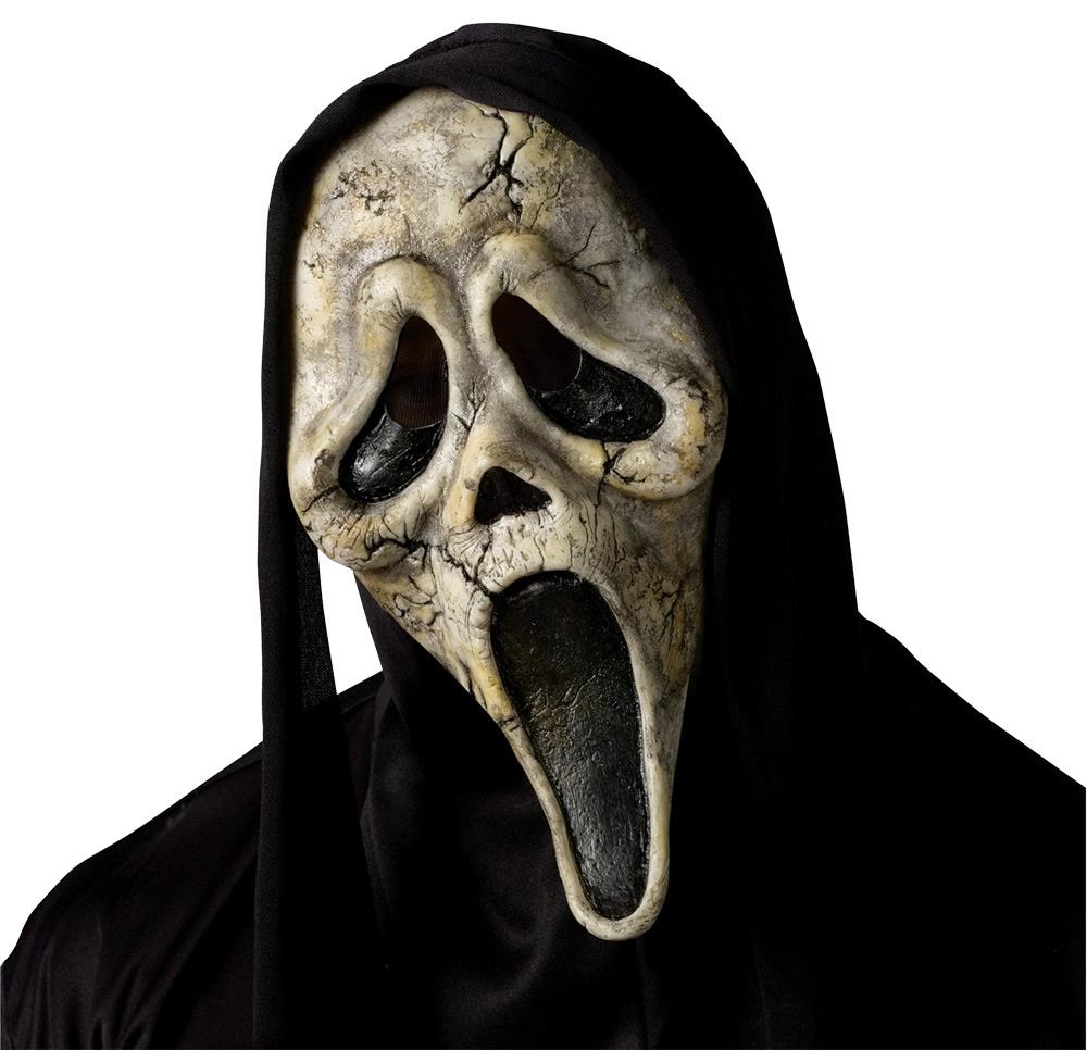 Scream Zombie Ghost Face Hooded Adult Mask