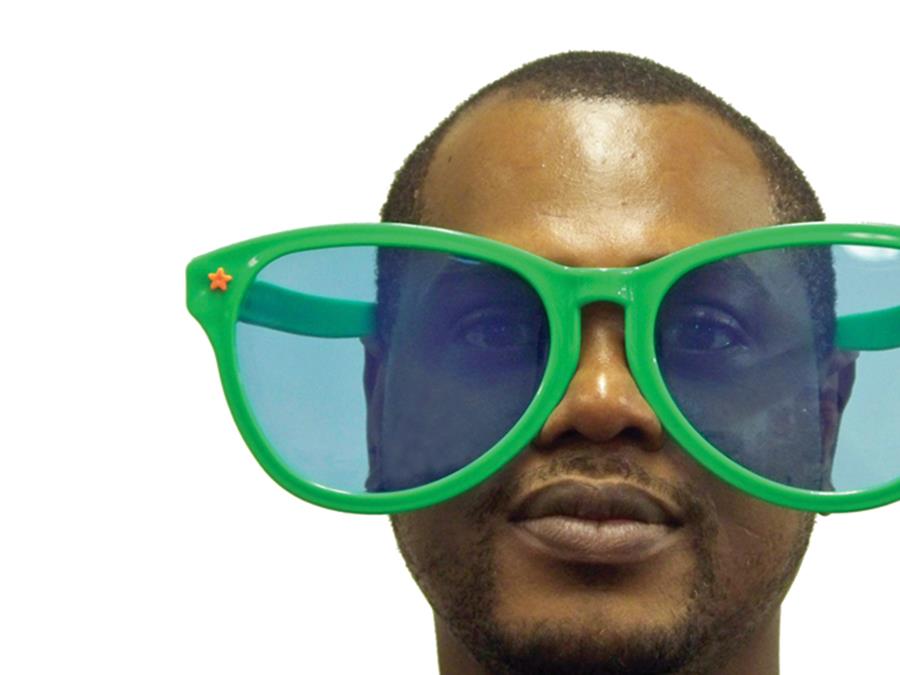 Huge Oversized Giant Sunglasses Adult Costume Accessory