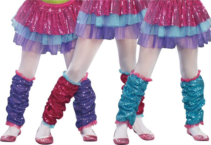 Dance Craze Sequin Child Leg Warmers