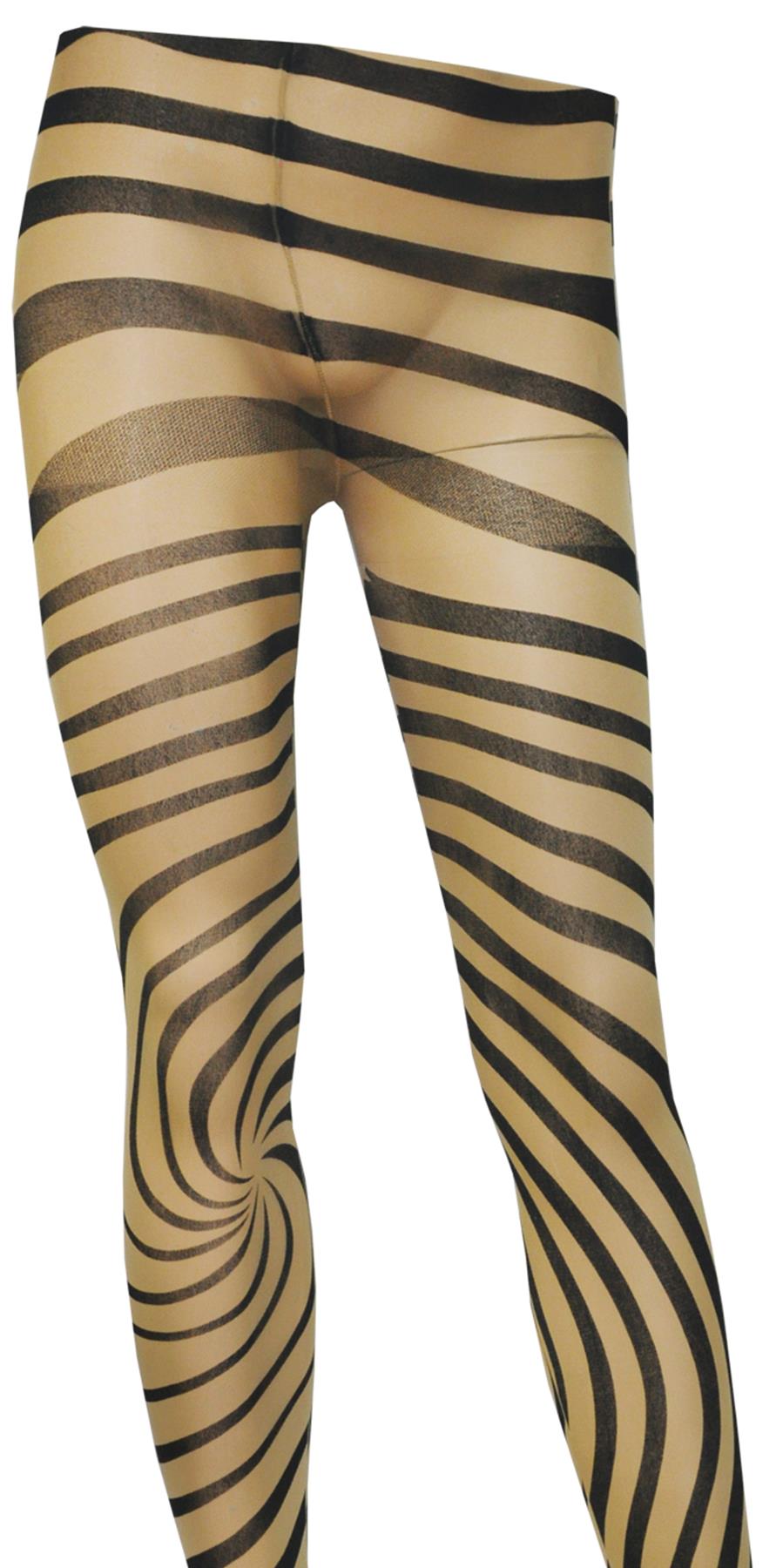 Swirl Print Tights Adult Costume Accessory