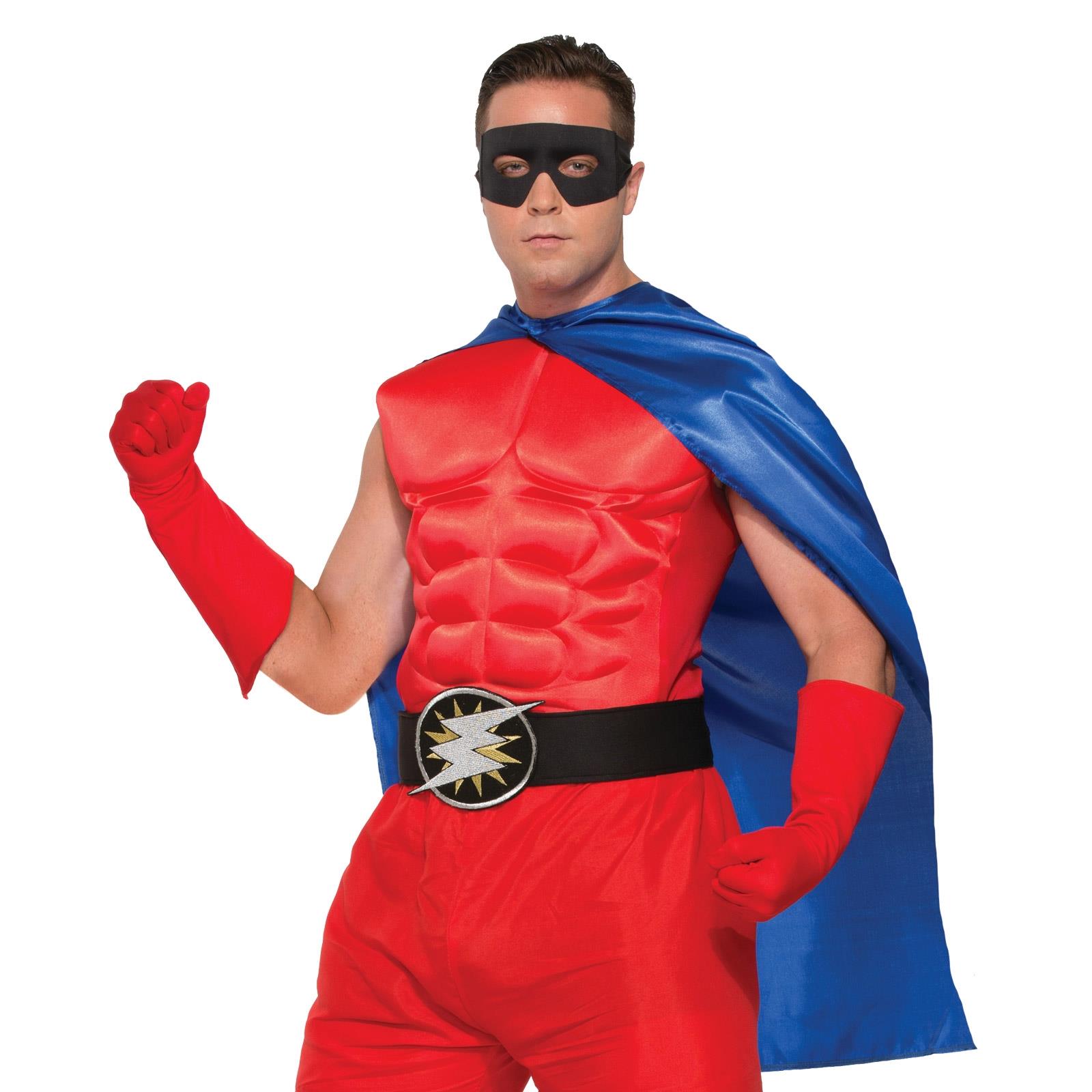 Superhero Blue Adult Cape