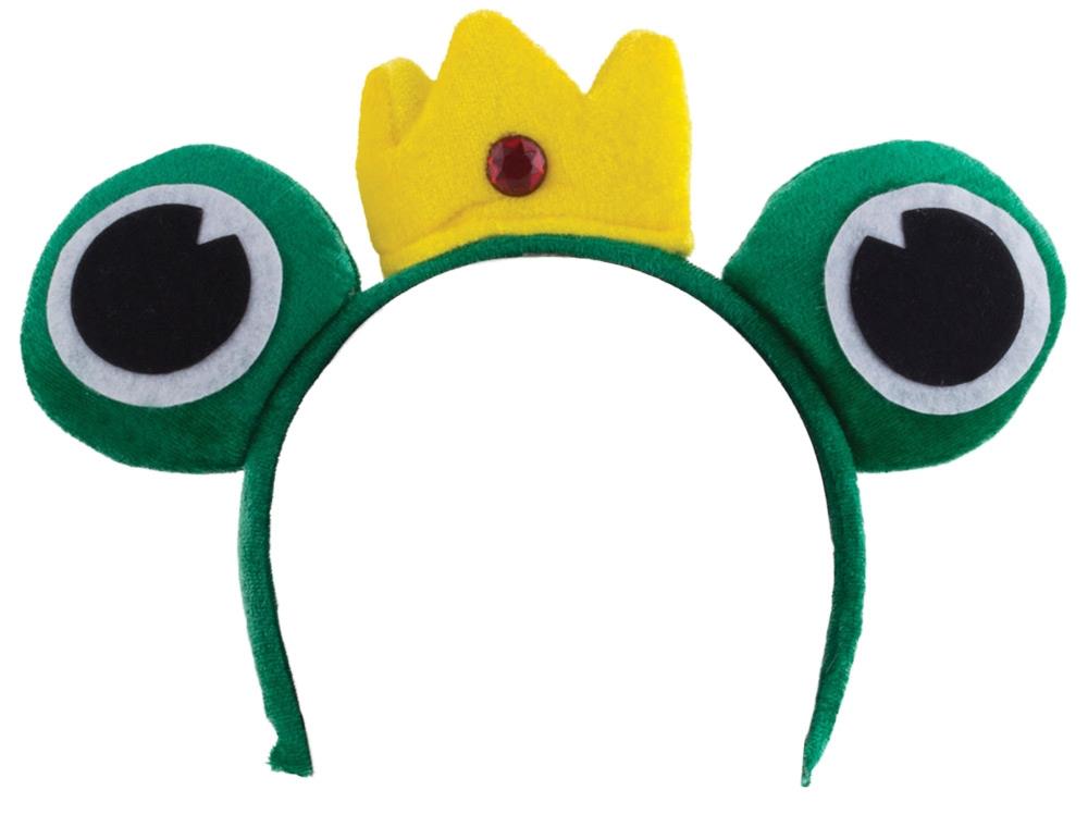 Frog Prince Headband Adult Costume Accessory
