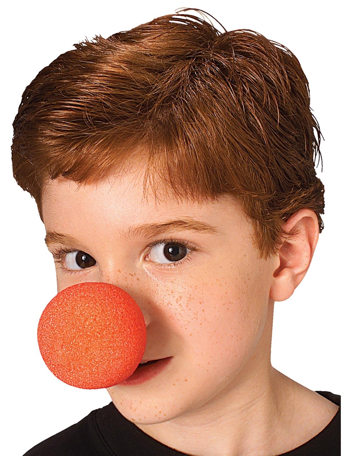 Red Foam Clown Nose Costume Accessory