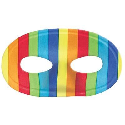 Rainbow Shaped Fabric Eye Adult Mask
