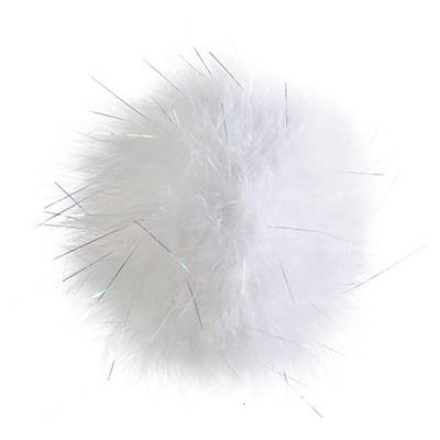 White Bunny Tail Costume Accessory