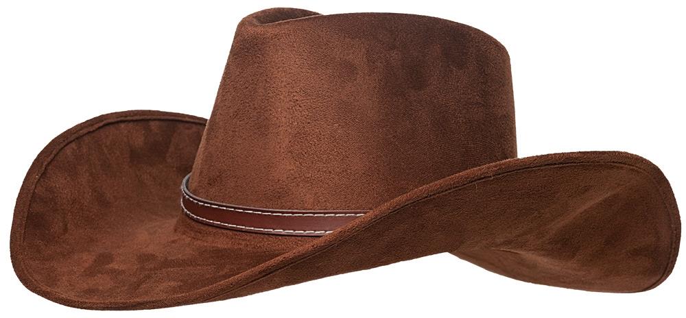 Brown Cowboy Adult Hat