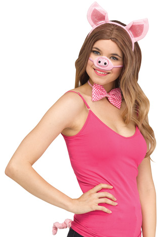 Pig Instant Adult Costume Kit