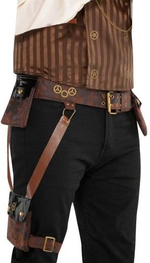Steampunk Belt Holster Adult Costume Accessory