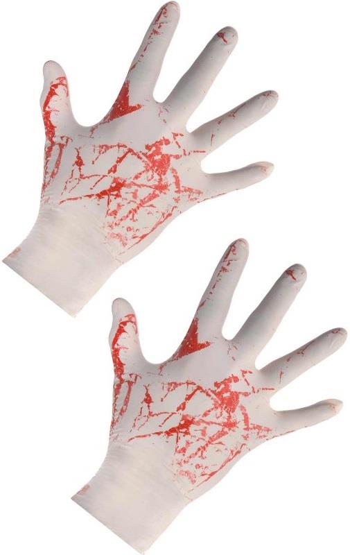 Bloody Rubber Adult Gloves