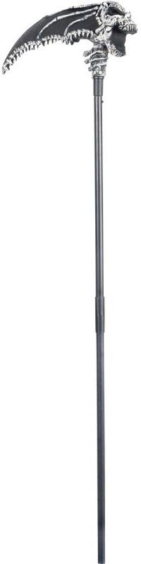 Winged Skull Scythe Halloween Costume Accessory