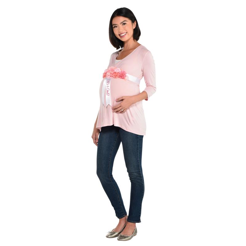 It's a Girl Sash Adult Costume Accessory