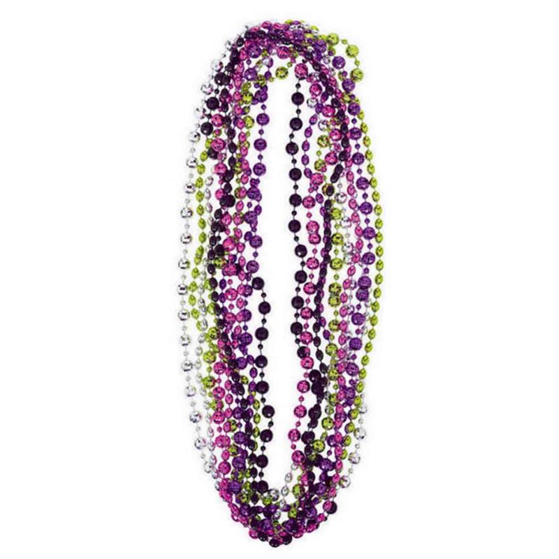 Disco Fever Party Beads Adult Costume Accessory Pack of 10
