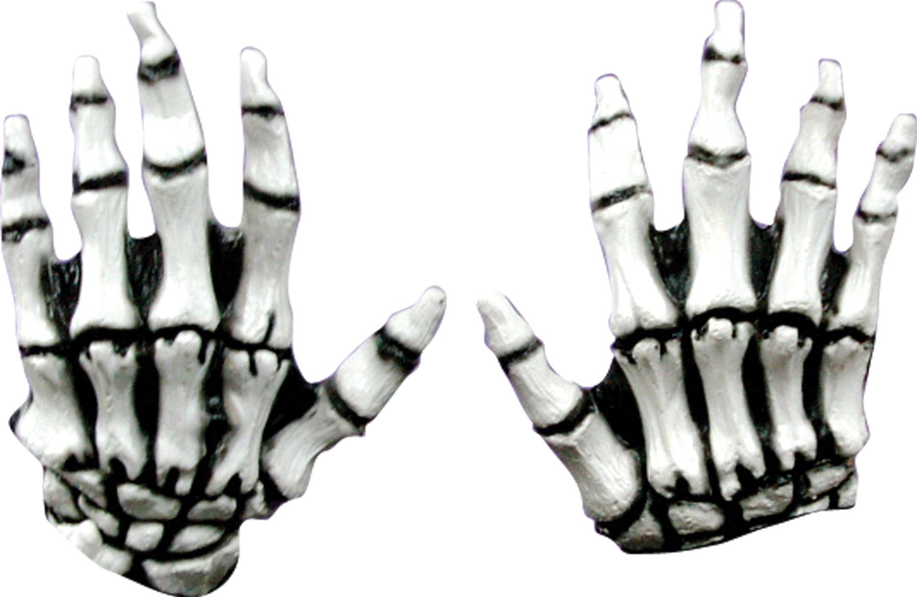 Junior Skeleton White Latex Hands Child Gloves