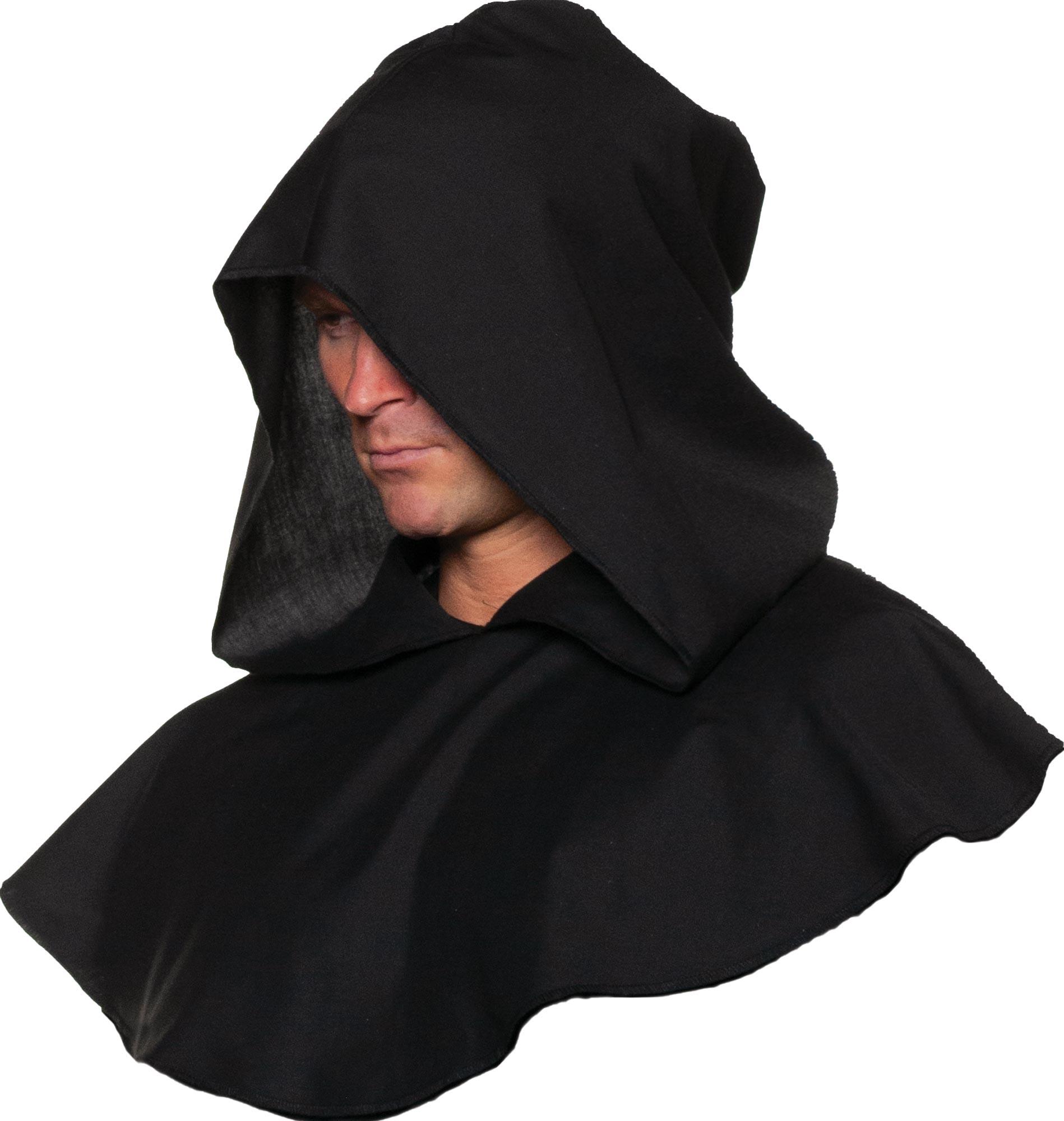 Monk Hood Adult Costume Accessory