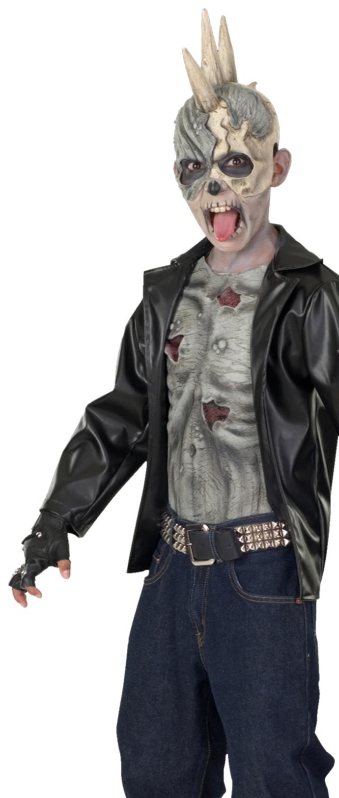 Punk Zombie Child Costume