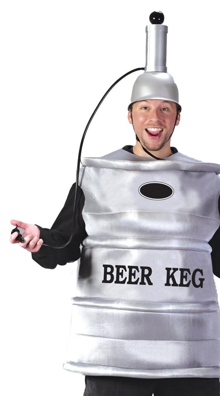 Beer Keg Adult Costume