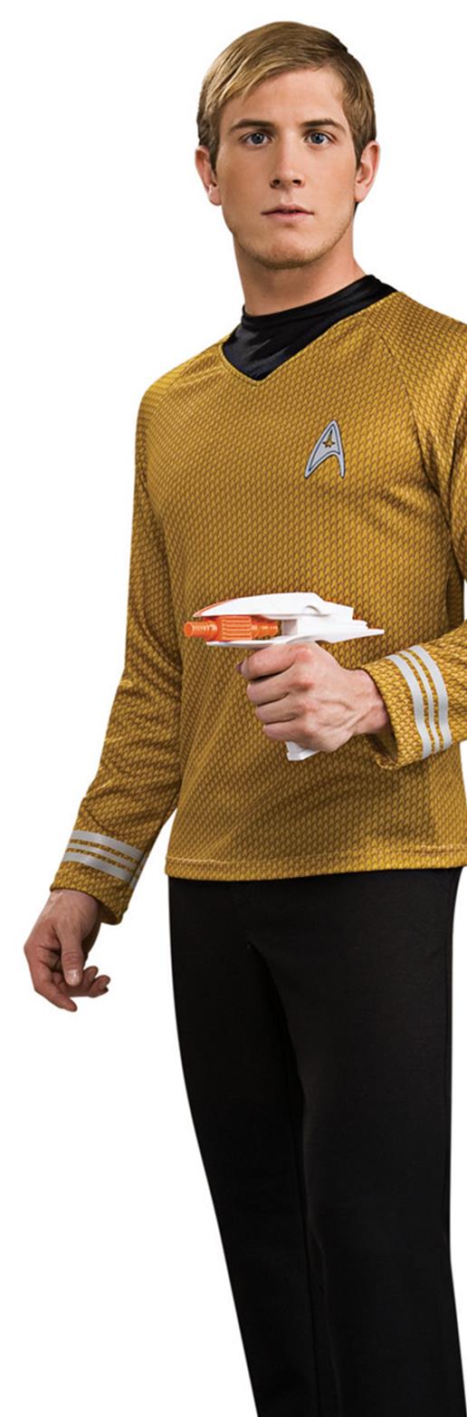 Star Trek Movie Gold Shirt Adult Costume