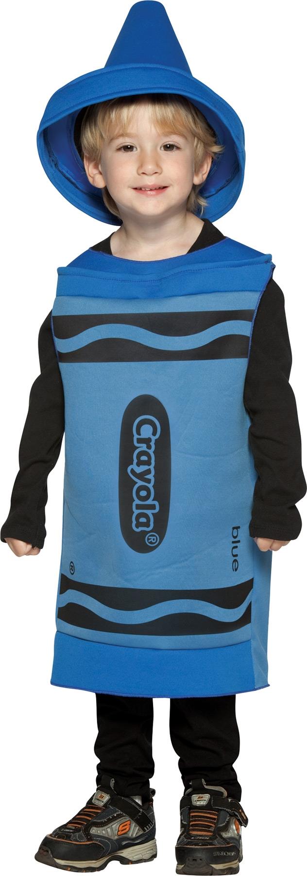 Crayola Blue Crayon Toddler Costume