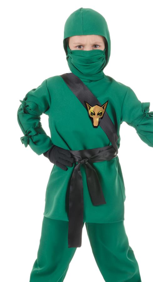 Green Ninja Child Costume 