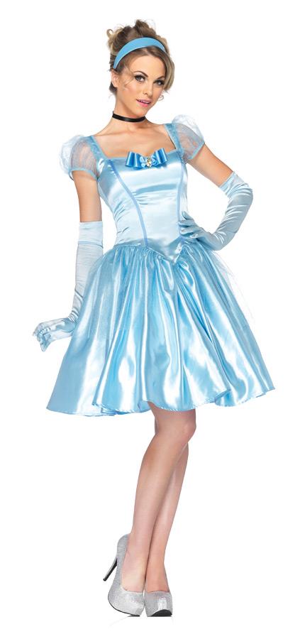 Cinderella Sassy Adult Costume Large