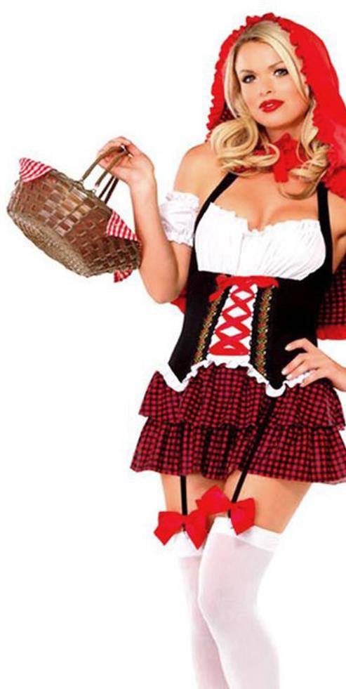 Cute Red Riding Hood Adult Costume