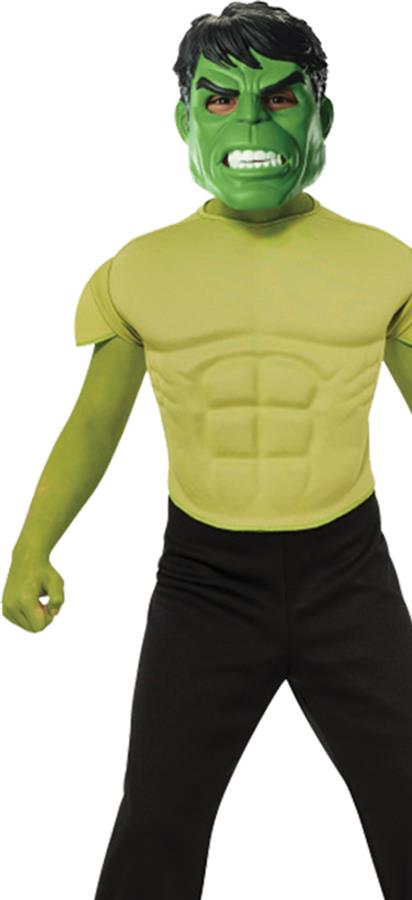 Hulk Muscle Shirt Child Costume