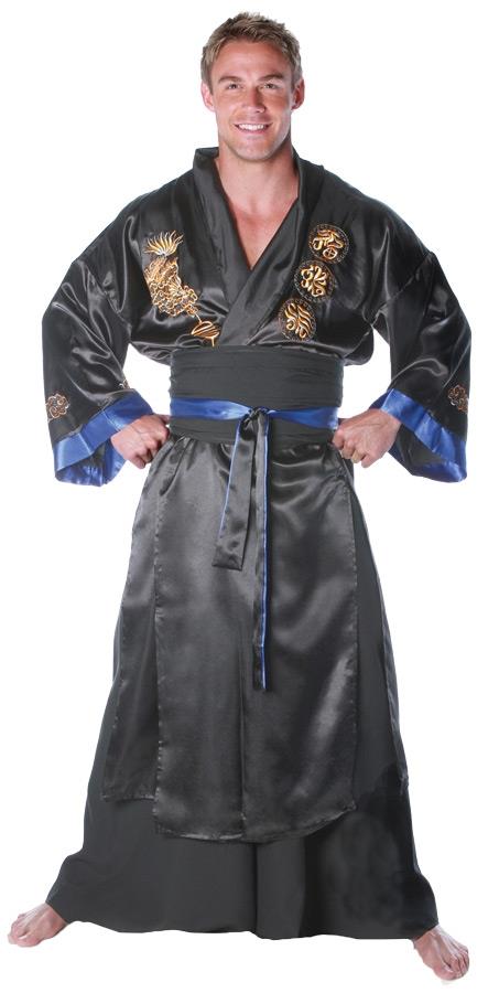 Samurai Black Adult Plus Costume