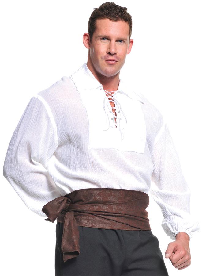 Pirate White Adult Shirt