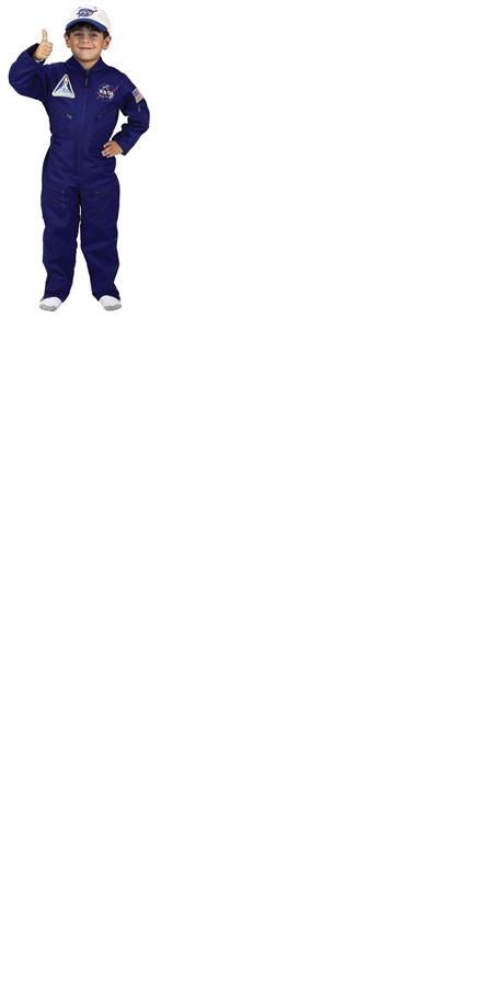 Flight Suit With Cap Child Costume