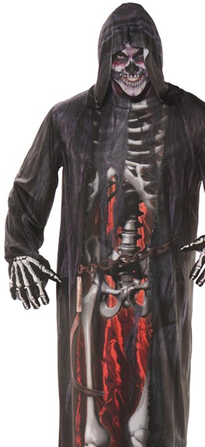 Grim Reaper Photo Real Robe Adult Costume