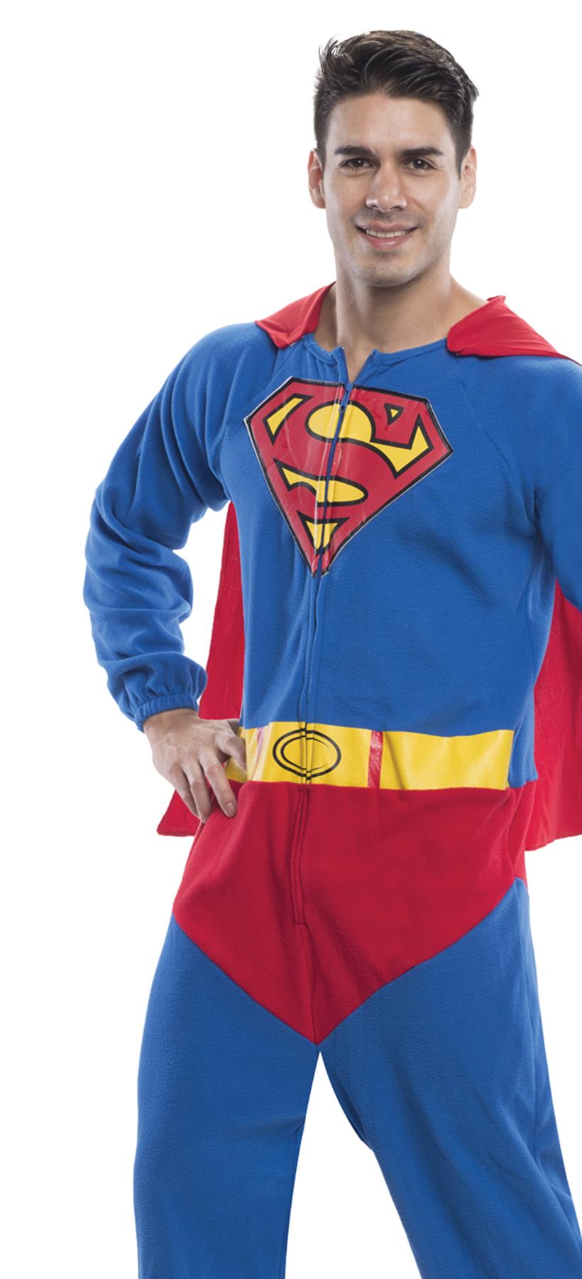 Superman All-in-One Jumpsuit Adult Costume Standard